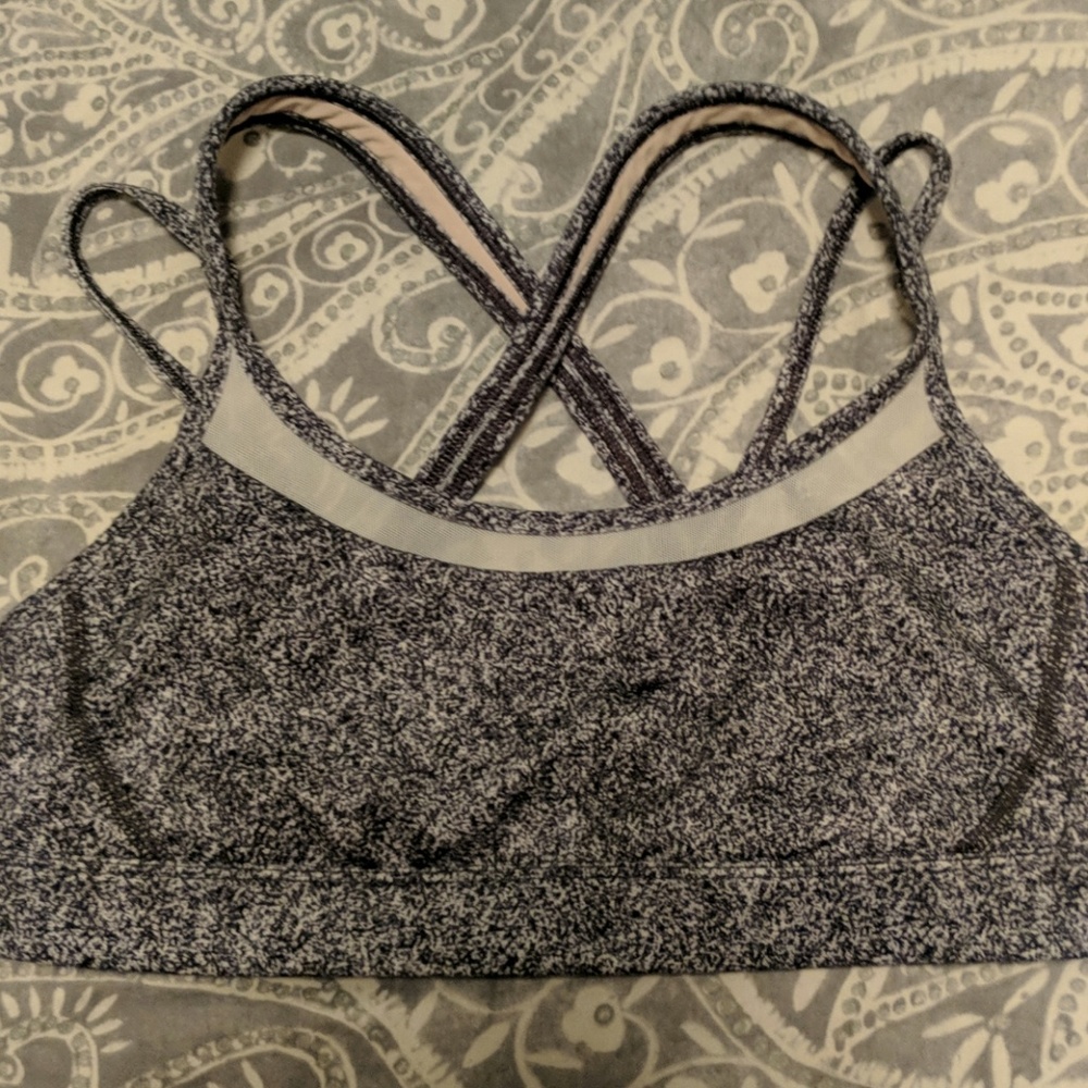 Lululemon Sports Bra with mesh detail